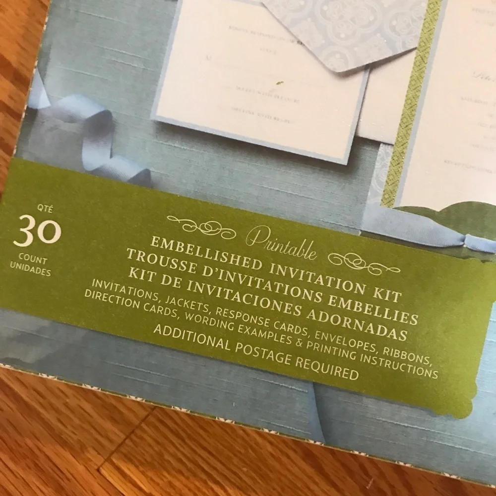 👰‍♀️BRIDES Embellished Invitation Kit